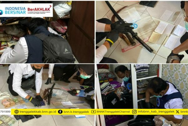 BNNP Jawa Timur Geledah Sejumlah Lokasi, Tindak Lanjuti Penangkapan Kurir Narkoba Jaringan Malaysia BNNP Jawa Timur Geledah Sejumlah Lokasi, Tindak Lanjuti Penangkapan Kurir Narkoba Jaringan Malaysia