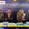 BNNP Jawa Timur dan Pemkab Sampang Gelar Pemusnahan Barang Bukti Narkotika dan Deklarasi Anti Narkoba
